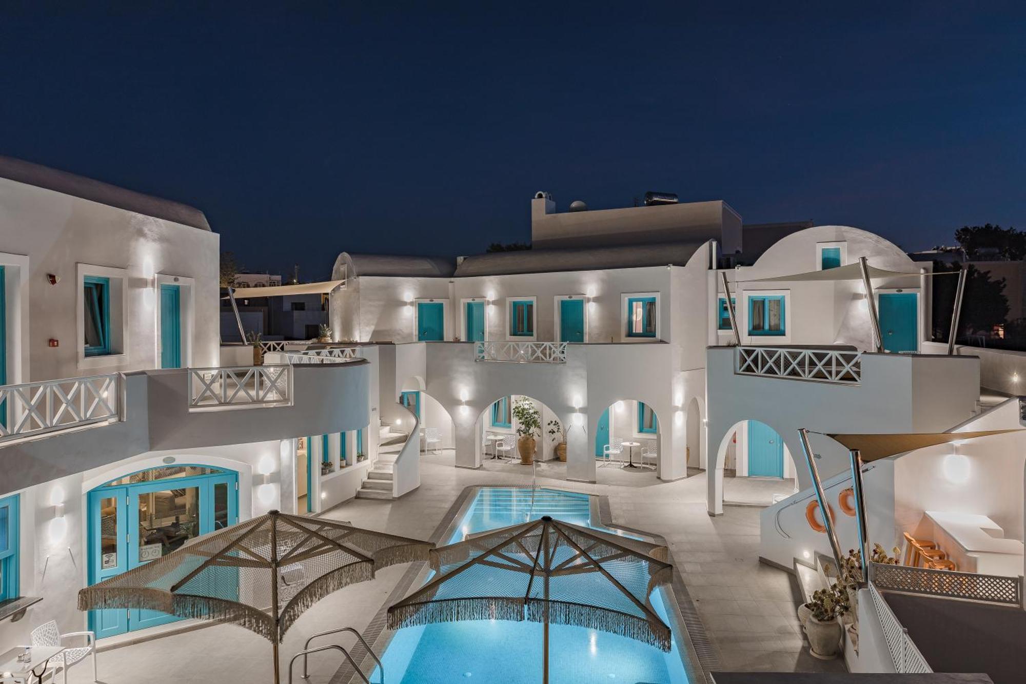 Nikolas Hotel Karterados  Dış mekan fotoğraf