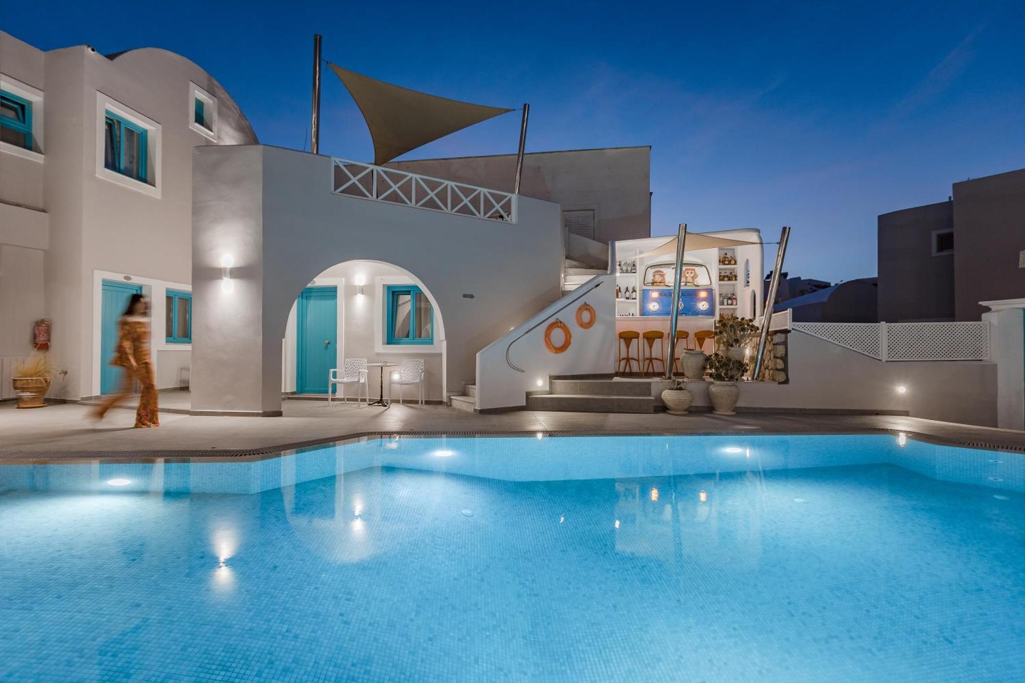 Nikolas Hotel Karterados  Dış mekan fotoğraf