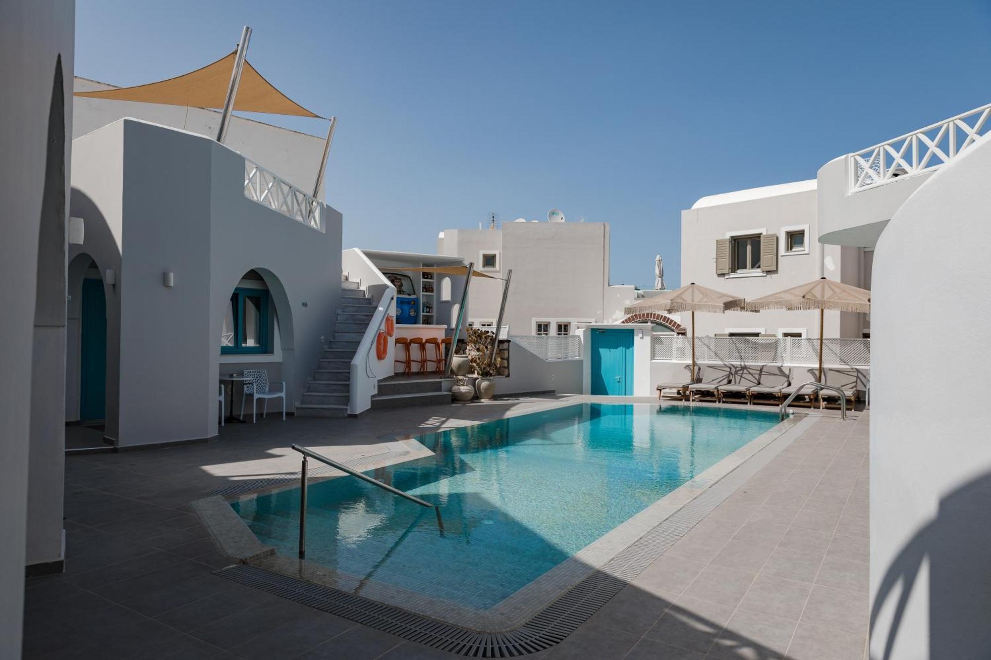 Nikolas Hotel Karterados  Dış mekan fotoğraf